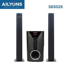 SB502K 2.1 CH Subwoofer / Sound Bar Multimedia Speaker System, BT/USB/SD/FM - (1YR WRTY