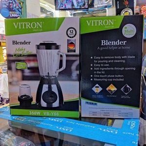 Vitron Heavy Duty 2 In 1 Blender With Grinder(350ww Motor)
Brand: Vitron | Similar produ