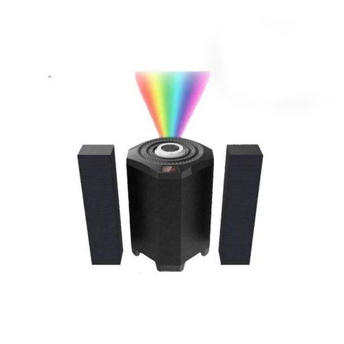 Amtec AM-006 15000W X-Bass Subwoofer Multimedia Home Theatre System with Remote Control Bluetooth Woofer Speaker System One Year Warranty Black 12000w PMPO + FREE 4 WAY EXTENSION