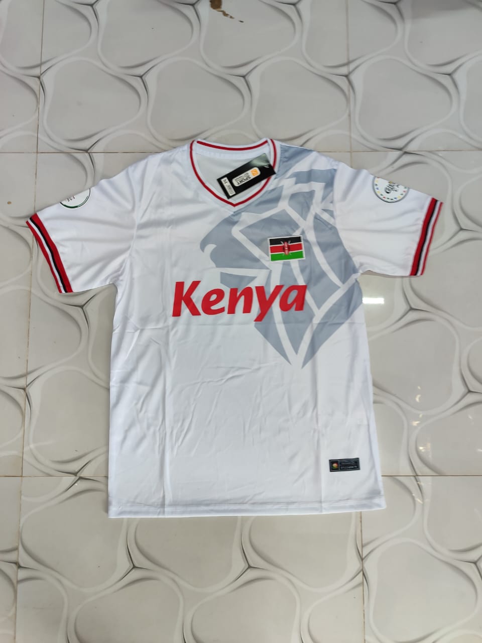 NEW TREND Kenyan Jersey Team Kenya Soccer Jersey Kenyan Flag CHAN Football Futaa Soka Match Jersey Kenya Tshirt Weekend Daywear Gym Gameday Streetwear Airport Aesthetics Chill Travel Errands Limitless