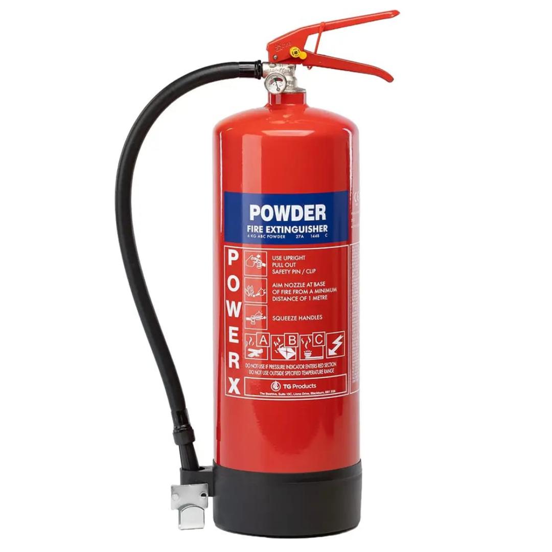 FIRE EXTINGUISHER POWDERED For class Abc and electrical fires