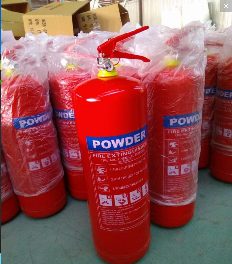 6kg powder fire extinguisher for class ABC and electrical fires