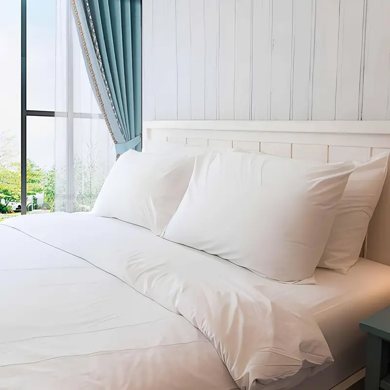 【Buy 2 Get 1 FREE】2pcs/set Branded Pillows Fluffy Bed Pillow Inserts Bedding Accessories 600GSM