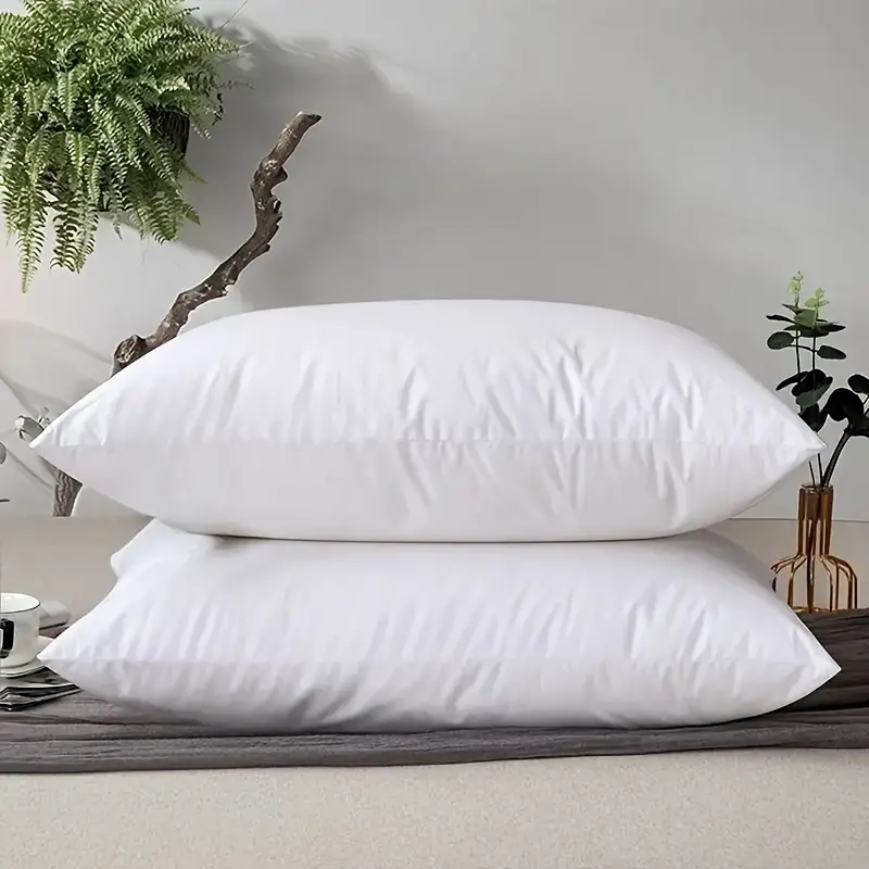 【Buy 2 Get 1 FREE】2pcs/set Branded Pillows Fluffy Bed Pillow Inserts Bedding Accessories 600GSM