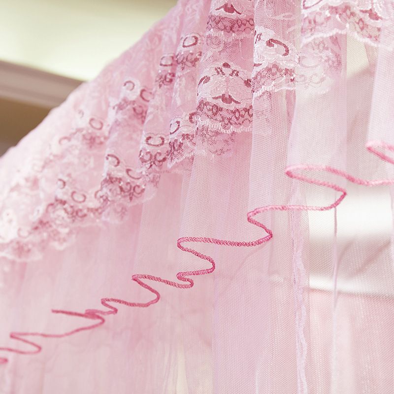 【Special Offer】4 Colors 4 Stands Mosquito Net Mosquito Repellent Tent Bedding Accessories Canopy Bed Curtain Full Bed Princess Bedroom