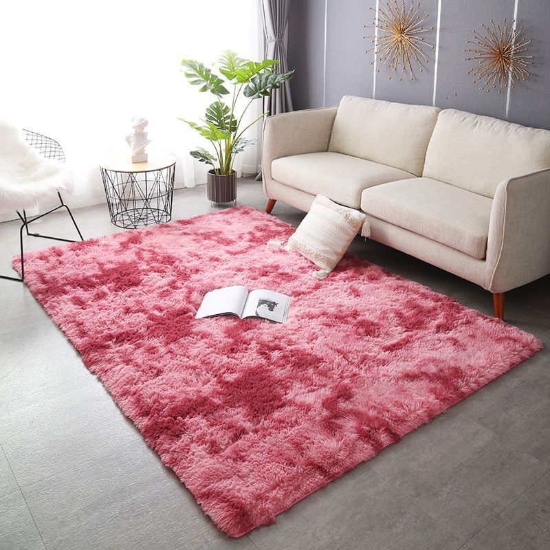 Soft Fluffy Carpet 200x230cm 200x160cm Patched Shag Area Rug Upgrade Anti-Skip Durable Rectangular Cozy Carpet High Pile Soft Throw Mat for Nursery Room Living Room 5*8 ft
