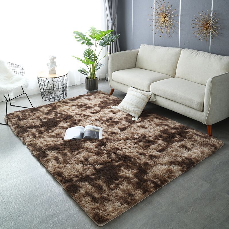 Soft Fluffy Carpet 200x230cm 200x160cm Patched Shag Area Rug Upgrade Anti-Skip Durable Rectangular Cozy Carpet High Pile Soft Throw Mat for Nursery Room Living Room 5*8 ft