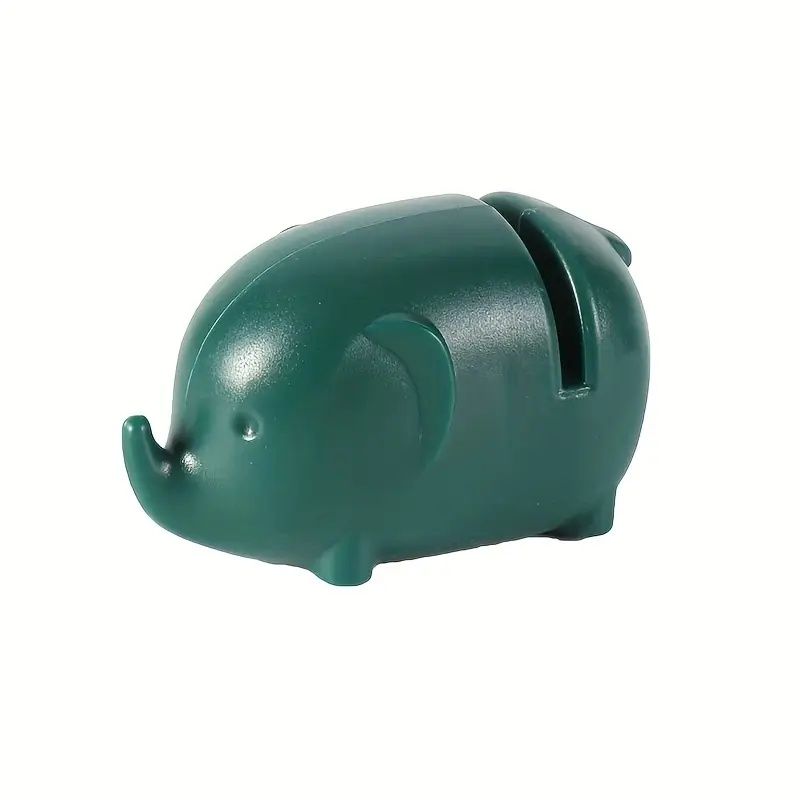 【Promotion】1pc Adorable Elephant-Shaped Kitchen Knife Sharpener - Quick & Easy Manual Sharpening, Durable ABS Material, Mini Animal Design for Efficient Sharpening, No Electricity Needed