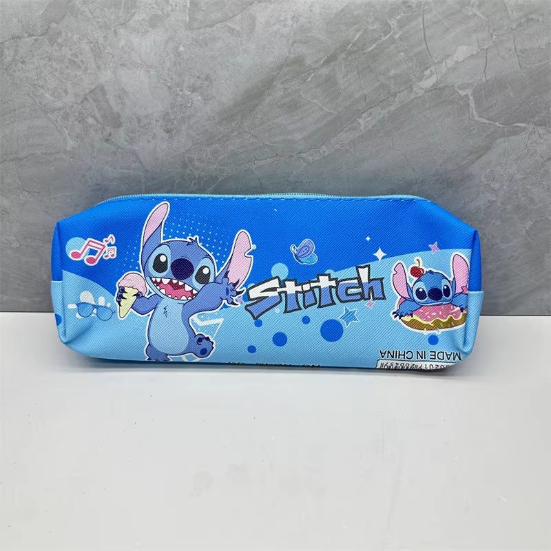 【Promotion】Disney Cartoon Stitch Pencil Case, Pouch Organizer, Desk Organizer, Perfect for New Year Gifts and Birthday Presents
