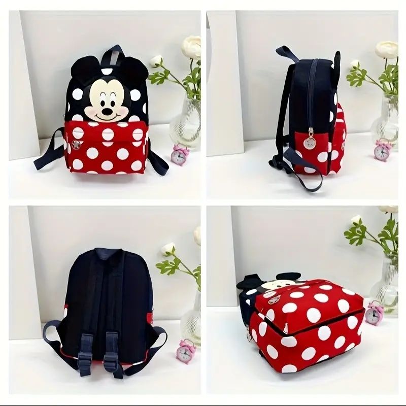 【Promotion】Large Capacity Disney Minnie Backpack for Women | Schoolbag, Foldable Outdoors Daypack | Gift for Christmas/Thanksgiving/Birthday/Valentine's Day Party Favors