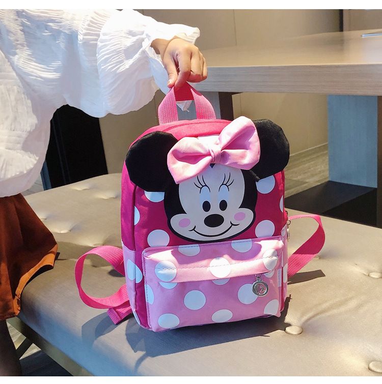 【Promotion】Large Capacity Disney Minnie Backpack for Women | Schoolbag, Foldable Outdoors Daypack | Gift for Christmas/Thanksgiving/Birthday/Valentine's Day Party Favors