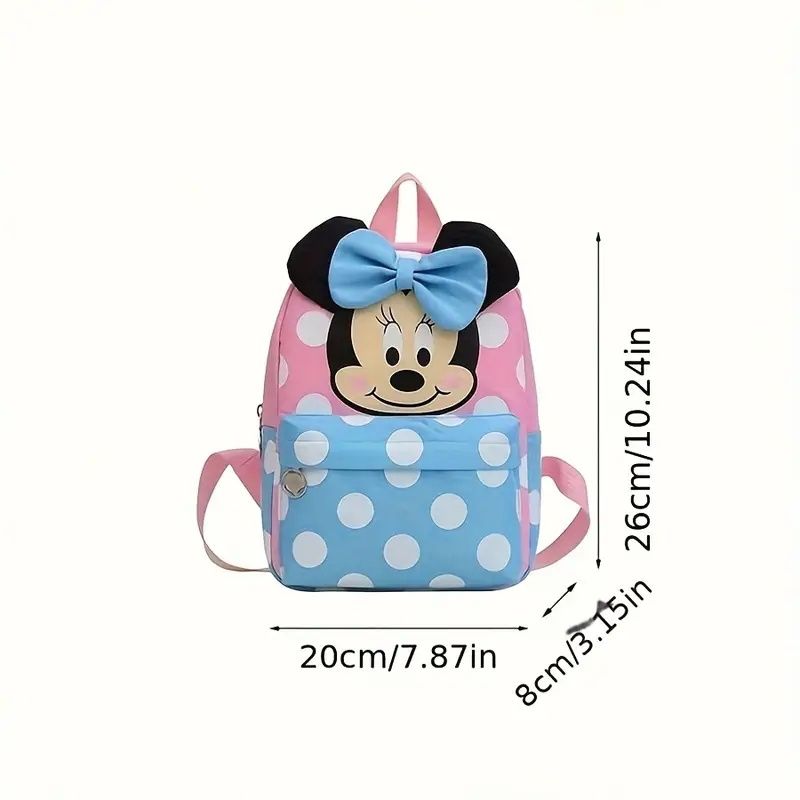 【Promotion】Large Capacity Disney Minnie Backpack for Women | Schoolbag, Foldable Outdoors Daypack | Gift for Christmas/Thanksgiving/Birthday/Valentine's Day Party Favors
