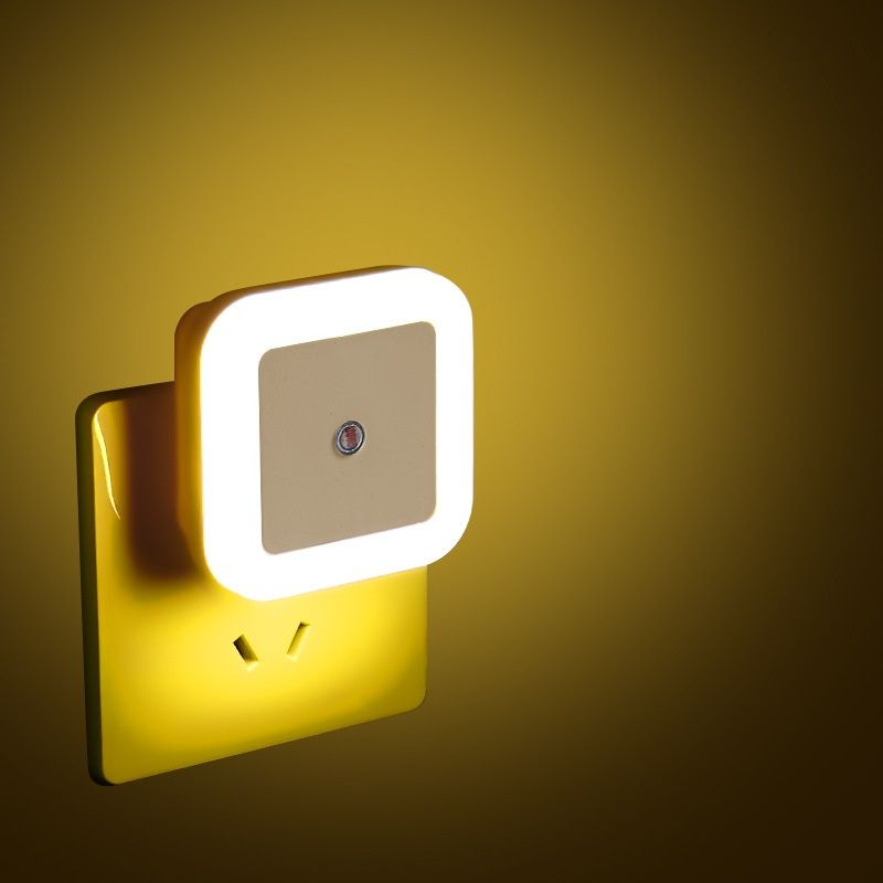 Smart Night Light - Night Lights Plug into Wall, Dusk to Dawn, Nightlight Auto-On/Off, for Bedroom Bathroom Hallway Kitchen,UK Plug