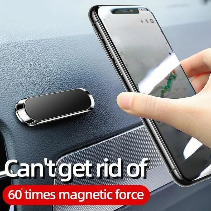 Universal Car Phone Holder - Powerful Magnetic Grip, Strong Adhesive Paste Holder Stand, Universal Compatibility for iPhone Samsung Xiaomi