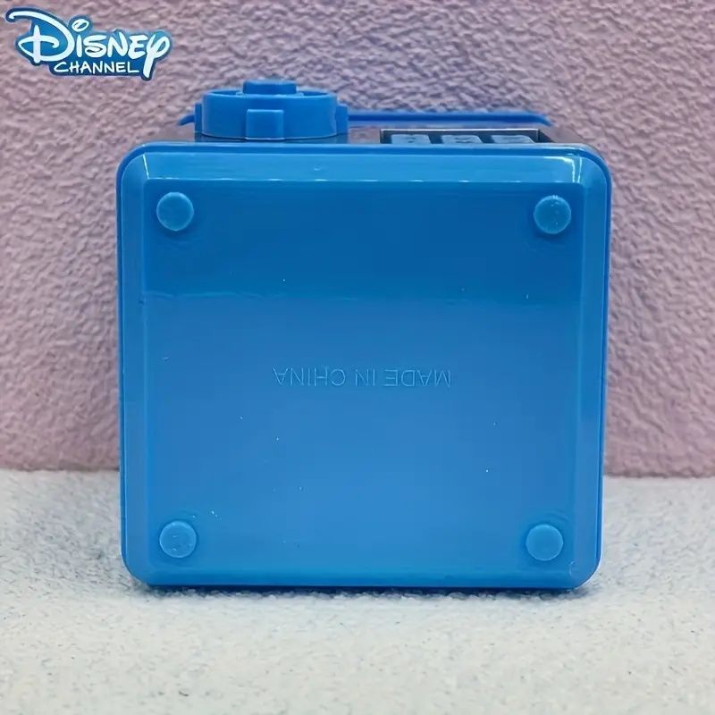 1pc Stitch & Angel Cartoon Square Large Capacity Piggy Bank, No Power Required, Cute Coin Storage Box, Home Office Desktop Decor, Ideal Christmas Birthday Gift for Classmates, Friends, Family