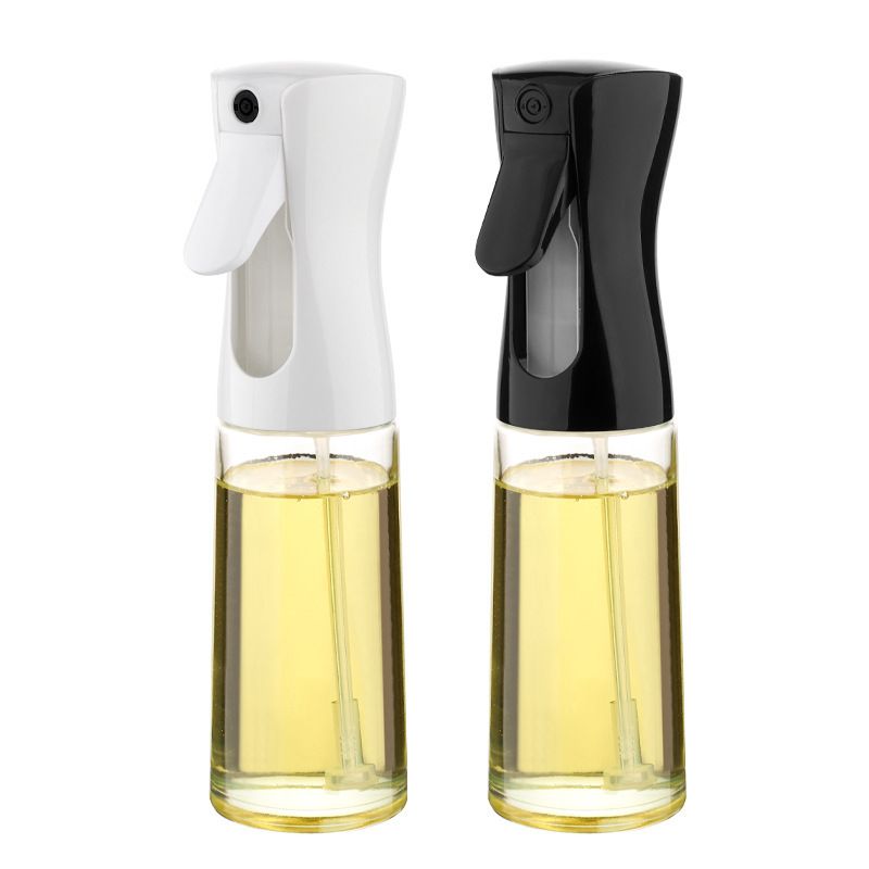 300ml Olive Oil Sprayer Bottle Kitchen High-pressure Sprayer Bottle Leak-proof BBQ Air Fryer Sprayer Oil Camping Cookware Tool