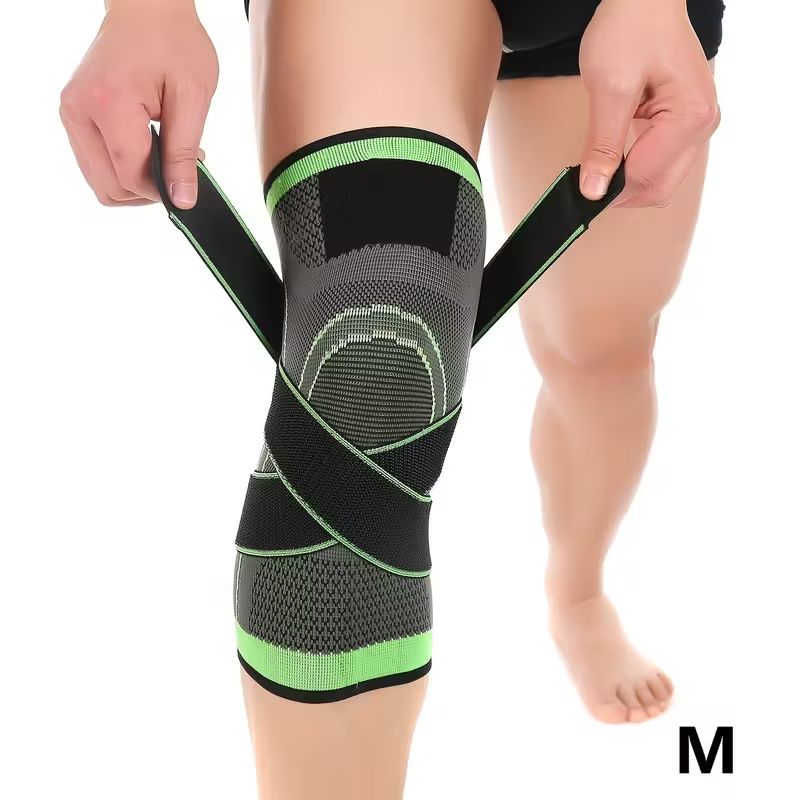 1pc Strap Knee Protector Sports Knee Support Adjustable Compression Breathable Joint Protection Sports Knee Protector Strap Compression Basketball Running