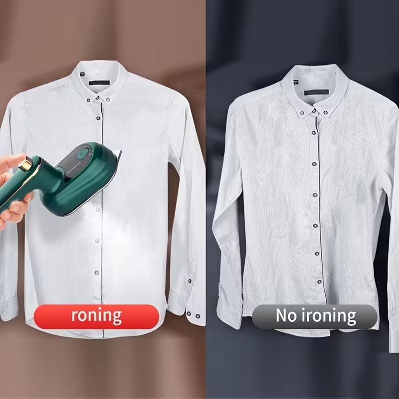 Professional Travel Iron for Clothes, Mini Ironing Machine Handheld Can Be Rotated 180 Degrees, Household Fast Heating Wired Small Electric Iron, Portable Heat Press Clothing Iron Machine