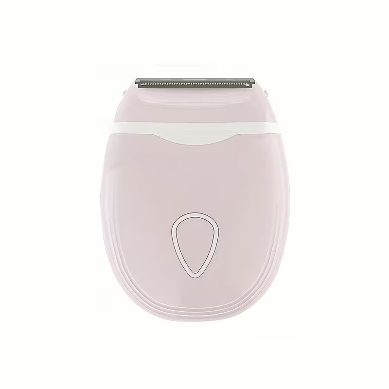 Electric Shaver for Women, Electric Razor for Women, Bikini Legs Underarm Public Hairs Portable Trimmer with Detachable Head, Cordless Wet Dry Use (No Batteries)