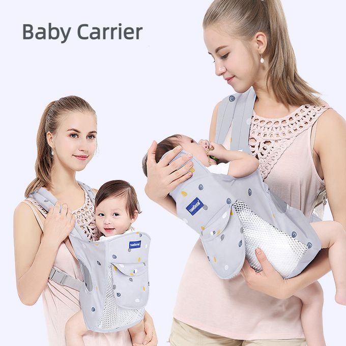Baby Carrier Front & Back Carrier - Hands-Free with Buckles, Soft Comfortable Carrier Suitable for to, Travel-Friendly for, Shopping, Outings