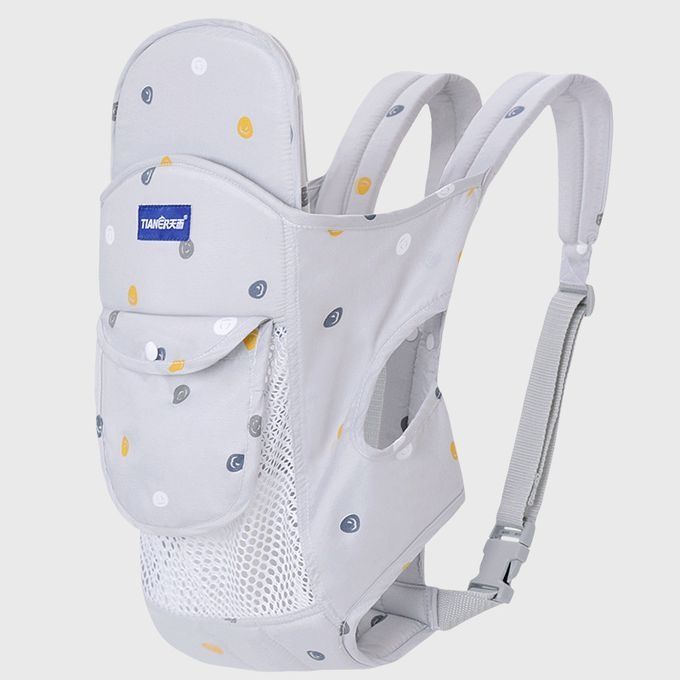 Baby Carrier Front & Back Carrier - Hands-Free with Buckles, Soft Comfortable Carrier Suitable for to, Travel-Friendly for, Shopping, Outings