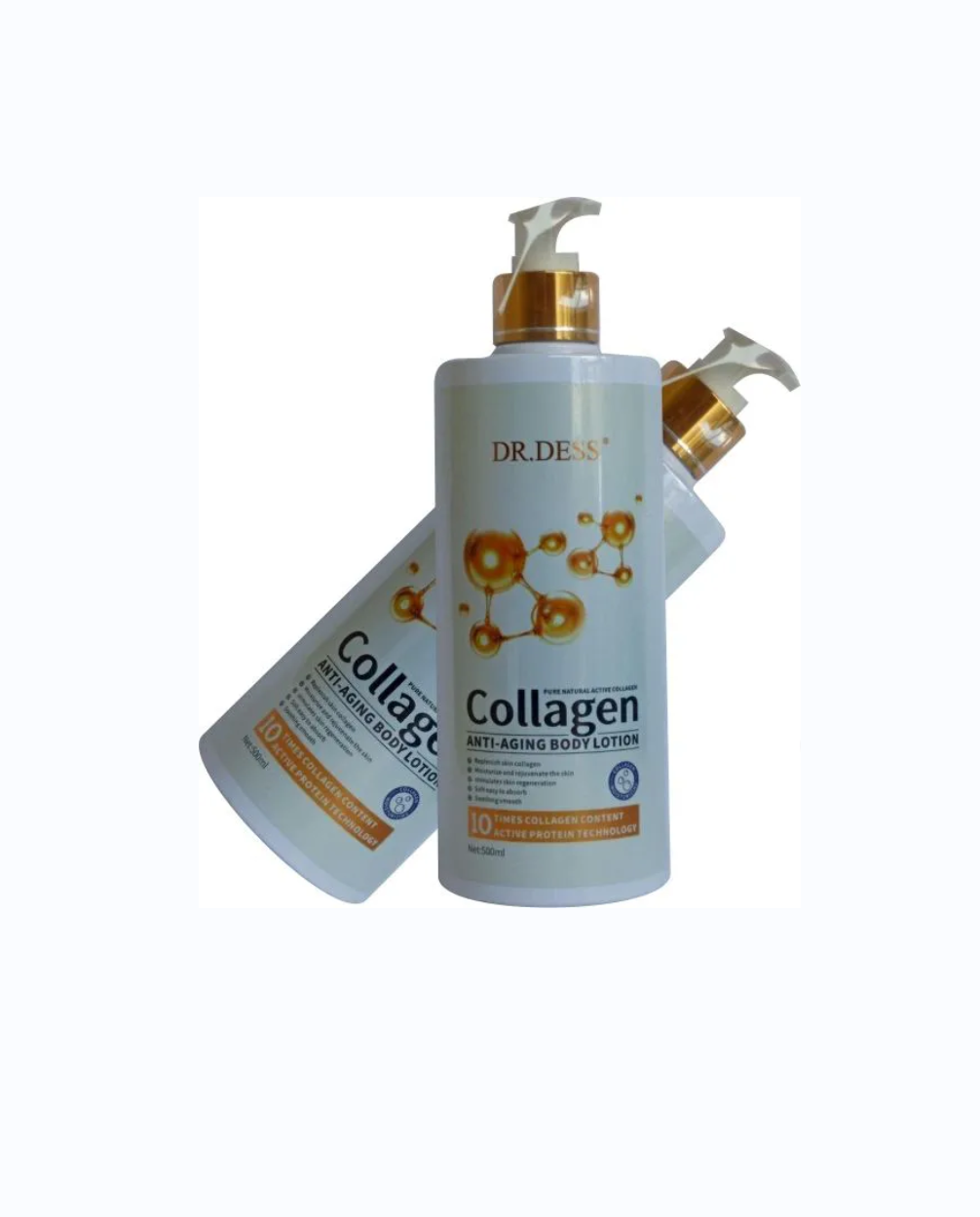DR.DESS COLLAGEN MOISTURIZING BODY LOTION ANTI-AGING BODY LOTION SKIN BRIGHTENING GENTLE EXFOLIATION ENHANCED SKIN HYDRATION LOTION REPLESNISH SKIN COLLAGEN,MOISTURIZE & REJUVENATE THE SKIN