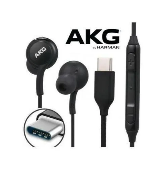 ORIGINAL SAMSUNG USB TYPE-C WIRED EARPHONE SOUND BY AKG WITH REMOTE & MIC IN EAR HEADPHONES