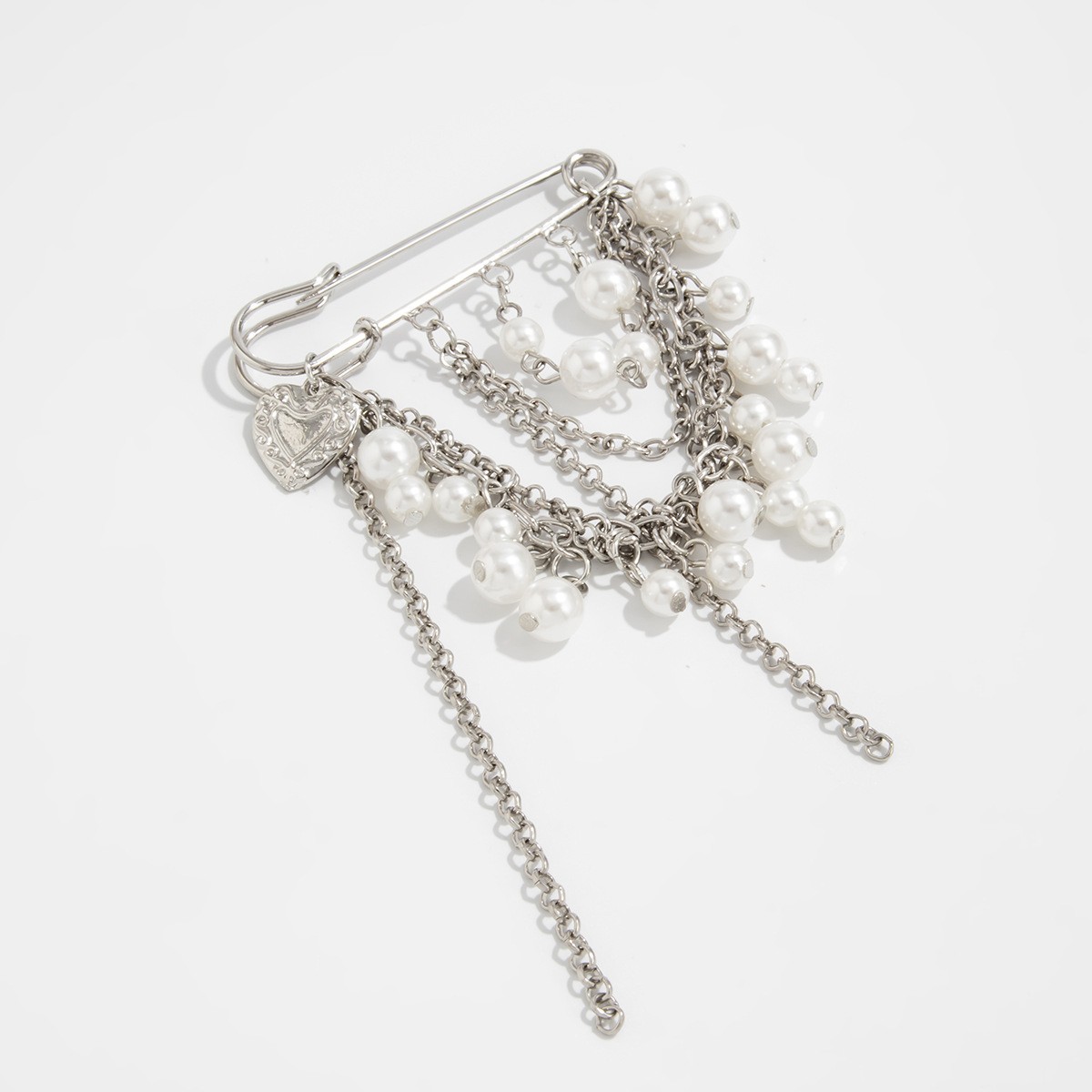 Sweet And Cool Pin Decoration Change Shorts Anklet Trend Imitation Pearl Chain Brooch Retro Multi-Purpose Jewelry