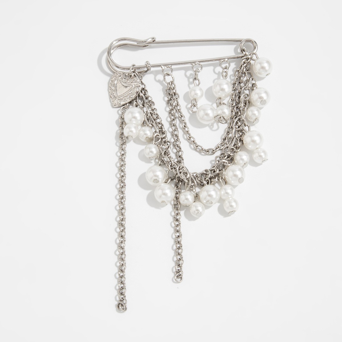 Sweet And Cool Pin Decoration Change Shorts Anklet Trend Imitation Pearl Chain Brooch Retro Multi-Purpose Jewelry