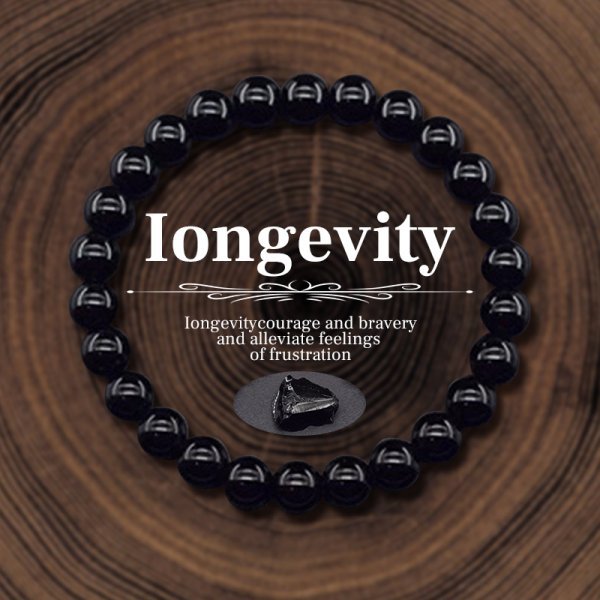 New Crystal Beaded Bracelet 8Mm Yellow Tiger Eye Stone Natural Stone Bracelet.