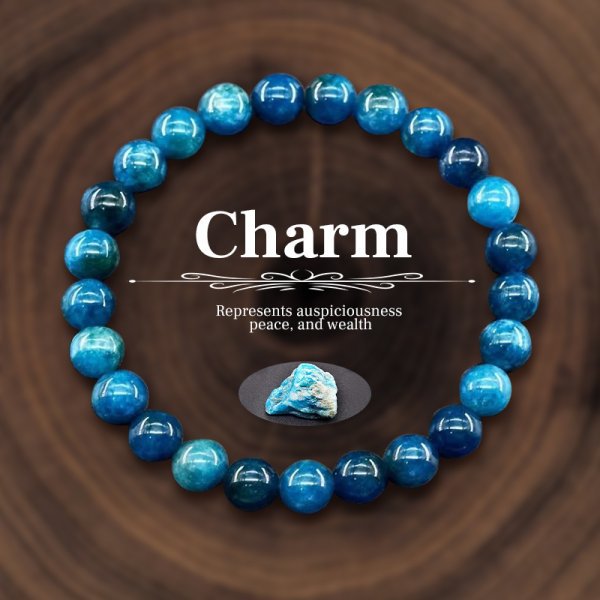 New Crystal Beaded Bracelet 8Mm Yellow Tiger Eye Stone Natural Stone Bracelet.