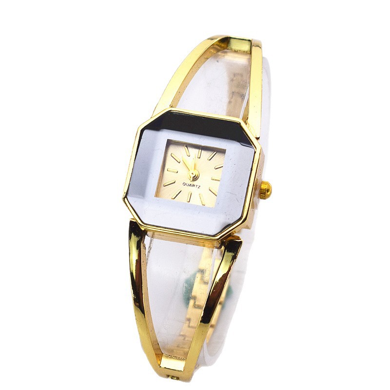 Personalized Watch Women'S Simple Hollow Fashion Trend Temperament Light Luxury Ins High-End Small Square Watch