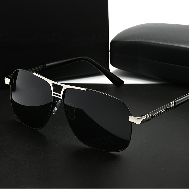 High Fashion Dual-Purpose Day And Night Uv Protection Glasses Trendy New Sunglasses 2025 Sense Men'S Sunglasses