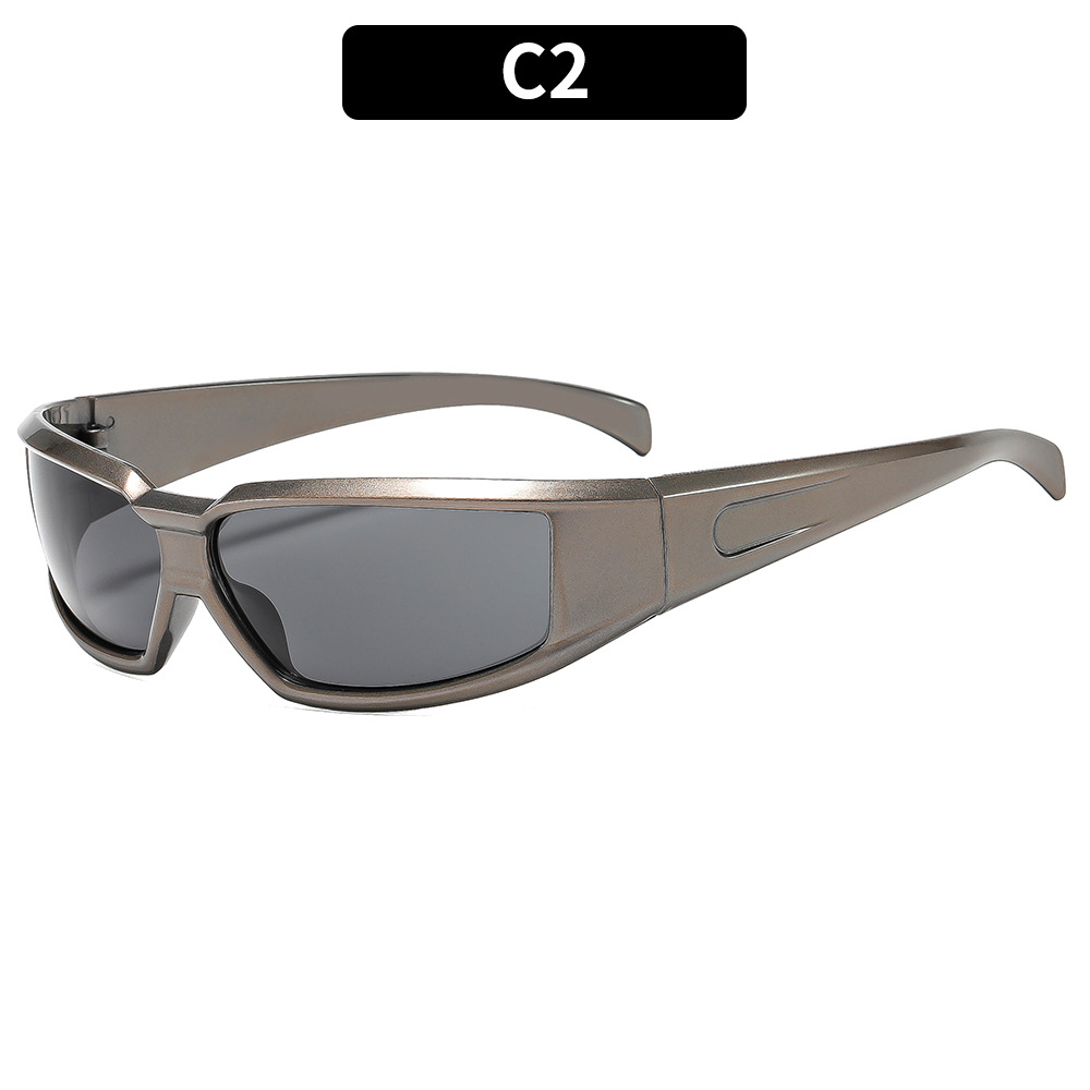 Fashion New Futuristic Personalized Men'S And Women'S Sunglasses High-End Millennial Internet Celebrity Sunglasses Internet Celebrity Glasses