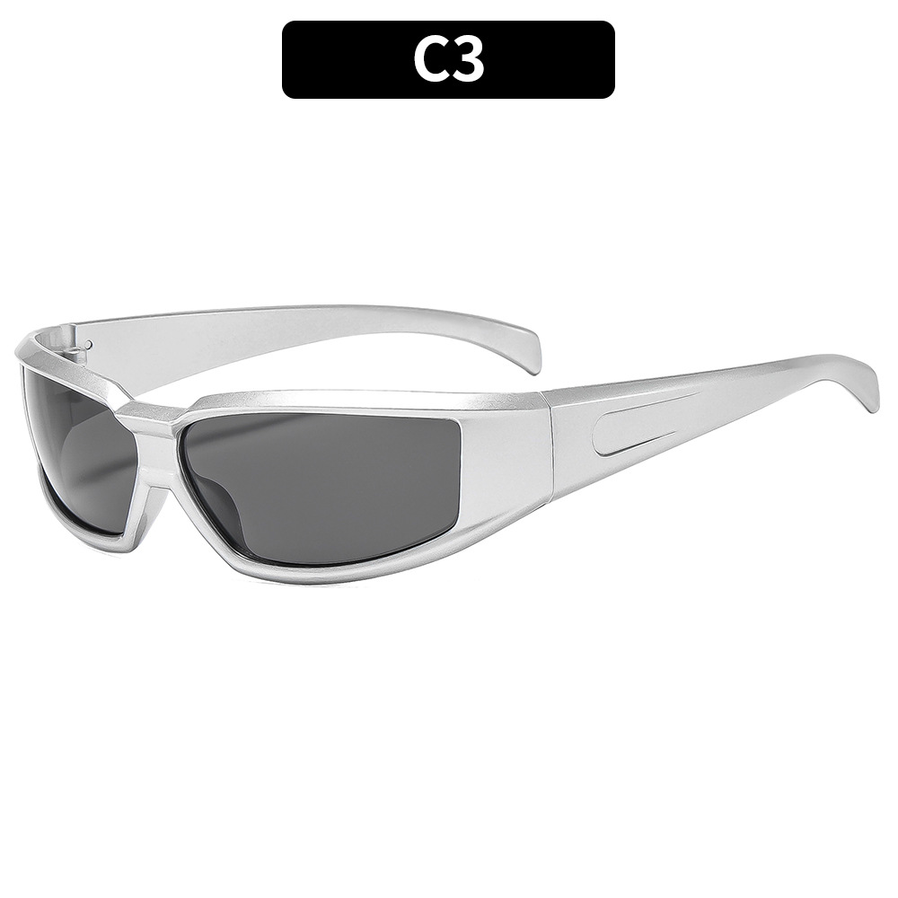 Fashion New Futuristic Personalized Men'S And Women'S Sunglasses High-End Millennial Internet Celebrity Sunglasses Internet Celebrity Glasses