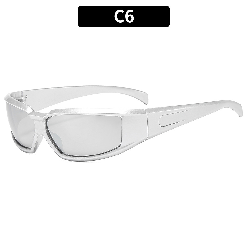 Fashion New Futuristic Personalized Men'S And Women'S Sunglasses High-End Millennial Internet Celebrity Sunglasses Internet Celebrity Glasses