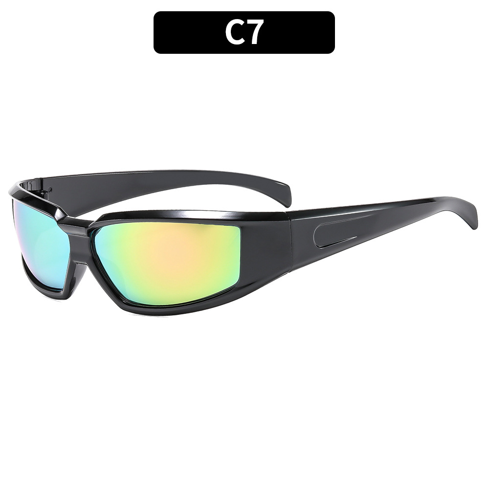 Fashion New Futuristic Personalized Men'S And Women'S Sunglasses High-End Millennial Internet Celebrity Sunglasses Internet Celebrity Glasses