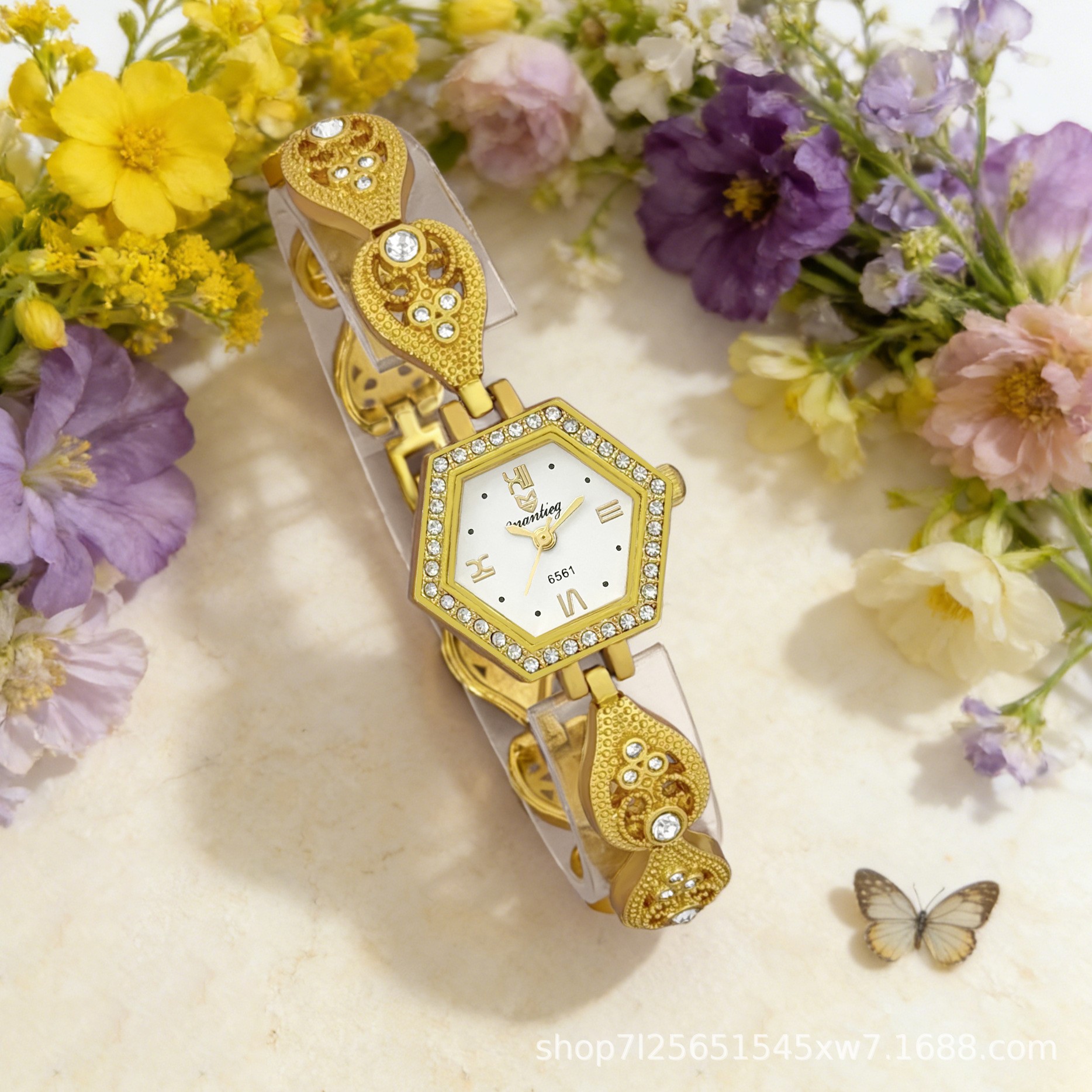 Watch Female Student Old Retro Bracelet Trend Simple Fashion Casual Women'S Watch Personalized Quartz Watch Women'S Watch