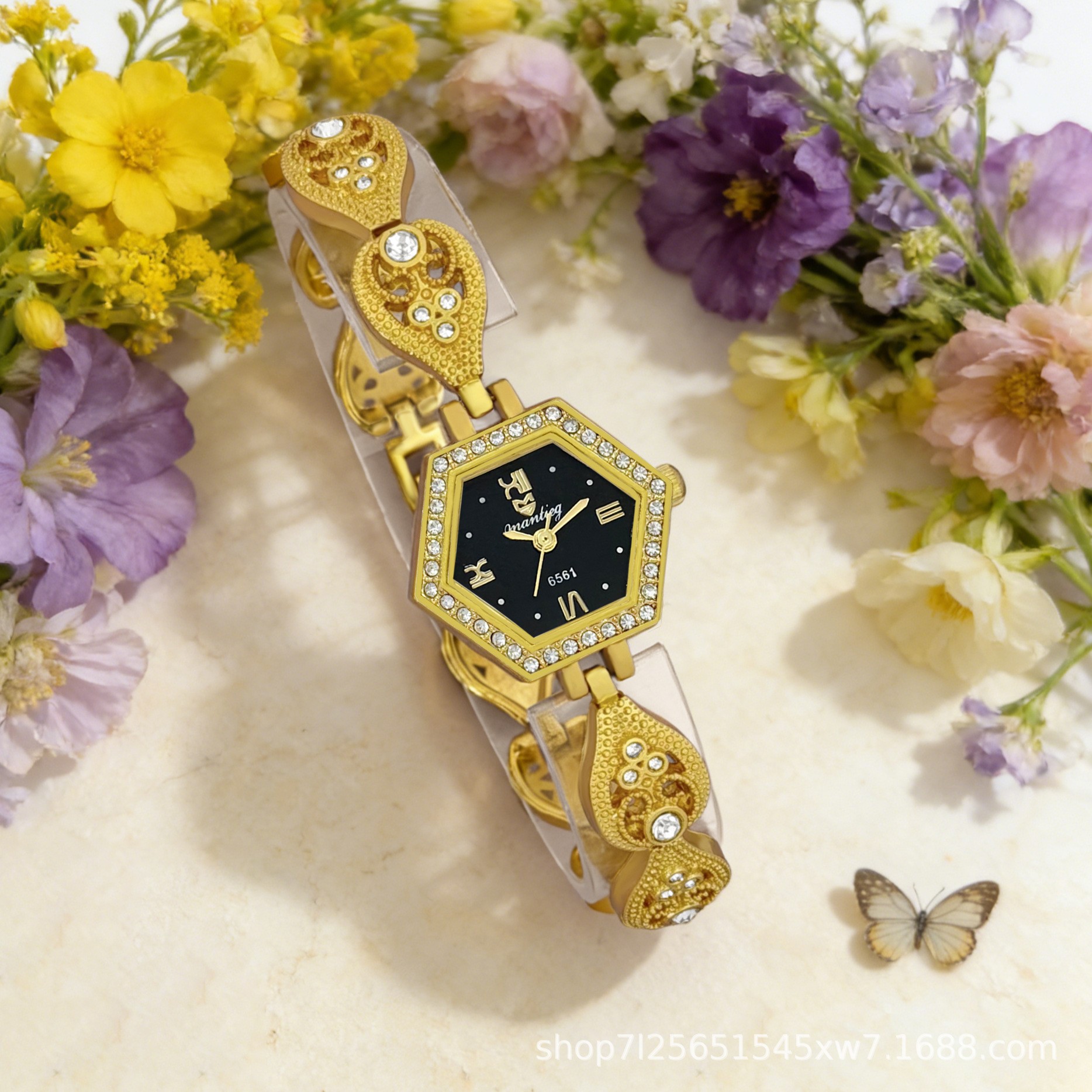 Watch Female Student Old Retro Bracelet Trend Simple Fashion Casual Women'S Watch Personalized Quartz Watch Women'S Watch