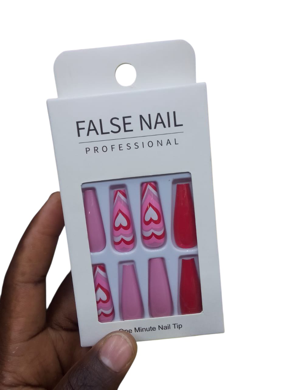 24 pcs Pattern Long & Short Luxury Press On Ballerina Nails Acrylic Stickons + Application Glue (1 Pack) Long Luxury Press On Ballerina Coffin Nails Acrylic Stickons Pressons False Faux Manicure Nails
