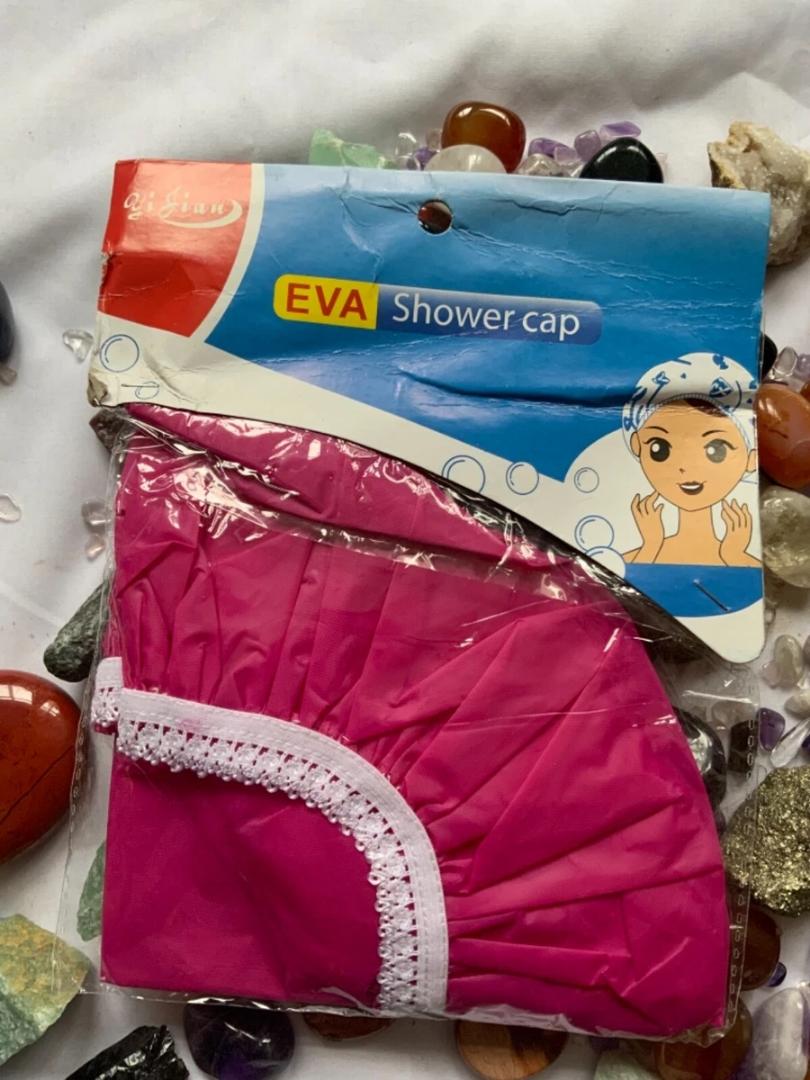 Eva Bathroom Bath Shower Cap Reusable Elastic Band Caps