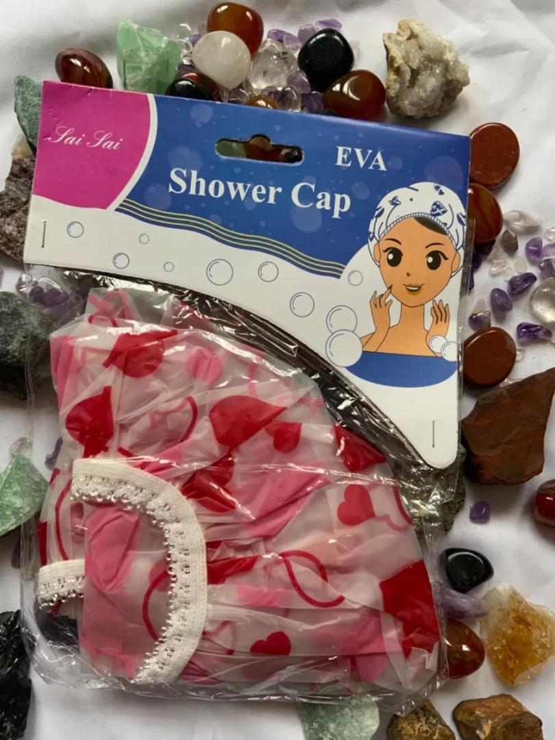 Eva Bathroom Bath Shower Cap Reusable Elastic Band Caps
