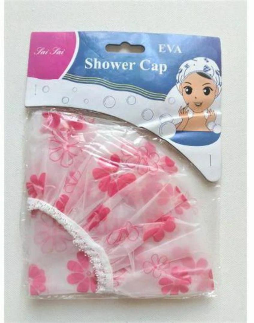 Eva Bathroom Bath Shower Cap Reusable Elastic Band Caps