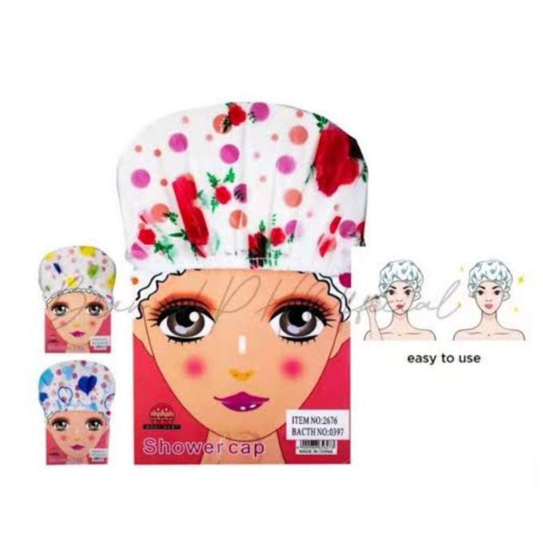 Eva Bathroom Bath Shower Cap Reusable Elastic Band Caps