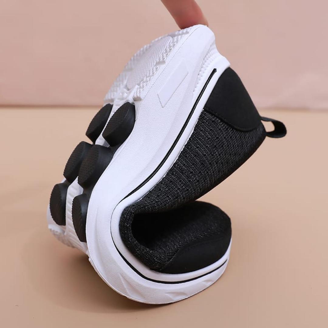 Orthopedic Women'S Casual Slip-On Sneakers - Soft Fabric, Breathable, Comfortable Loafers for Everyday Wear, Machine Washable, Everyday Comfort Shoes|Casual Slipon Shoes|Fabric Upper Sneakers