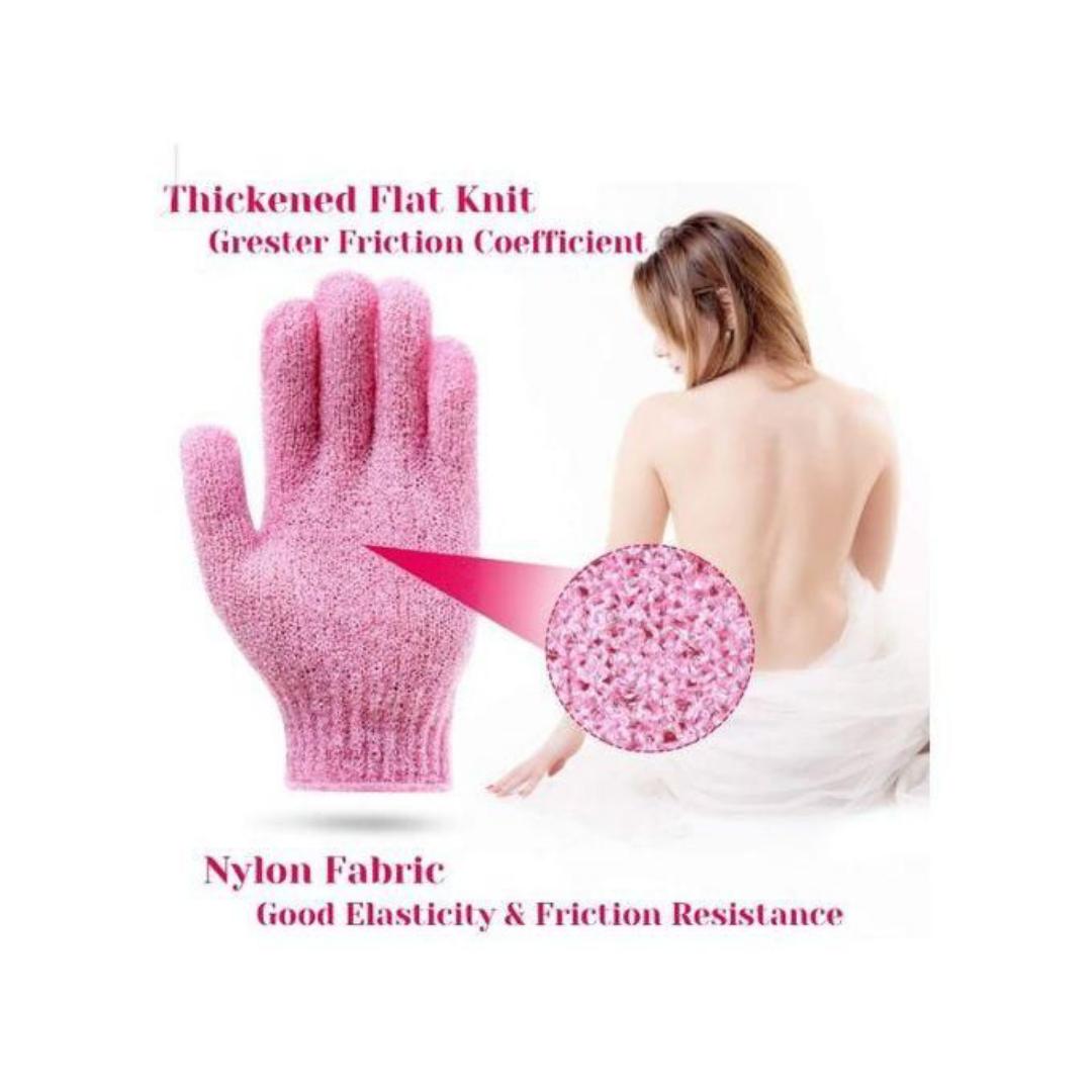 Bath Gloves Skin Bath Shower Wash Cloth Exfoliating Body Massage Sponge Shower Scrubber Back Scrub Moisturizing Spa Supplies