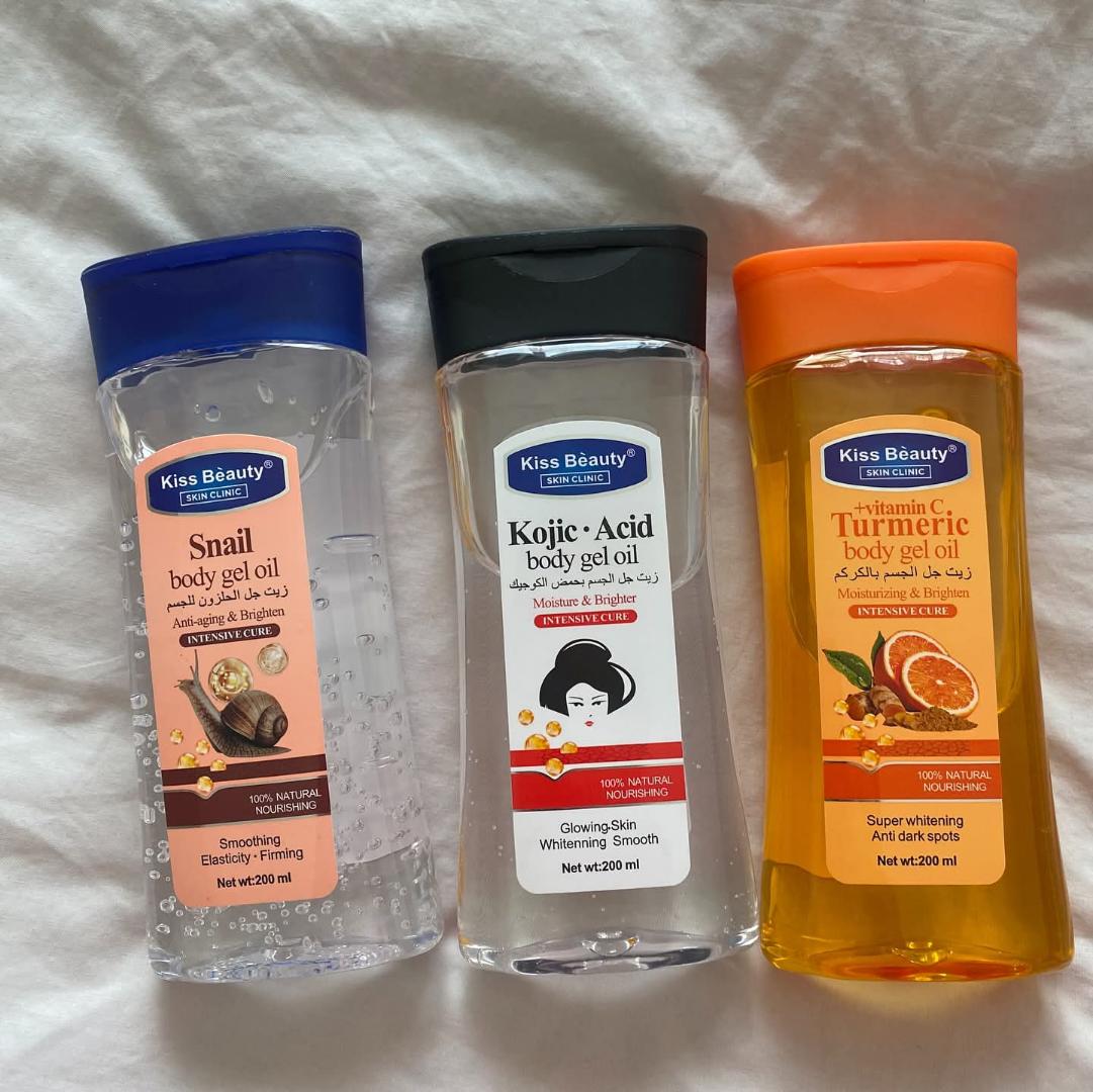 Body Oil Gel with Coconut, Body Oils for Very Dry Skin, Moisturising Shower Oil for Body, Body Lotion for Cleansing, Shower Gel for Body Care, Skin Care & Body Lotion