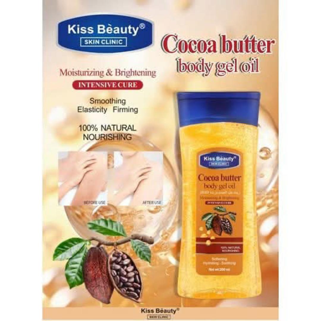 Body Oil Gel with Coconut, Body Oils for Very Dry Skin, Moisturising Shower Oil for Body, Body Lotion for Cleansing, Shower Gel for Body Care, Skin Care & Body Lotion