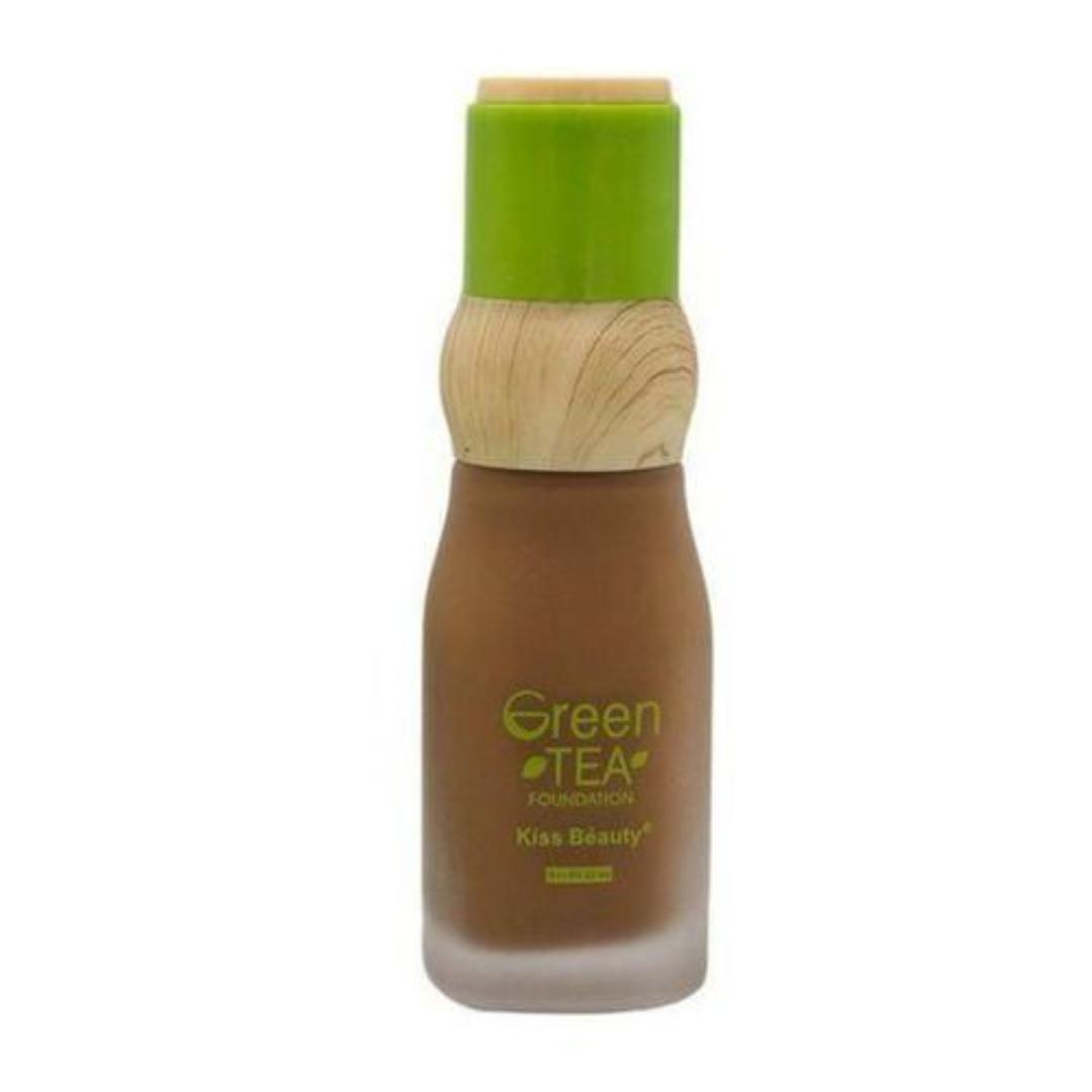 Kiss Beauty Green Tea Detox Organic Foundation Medical BB Matte medium coverage view 2