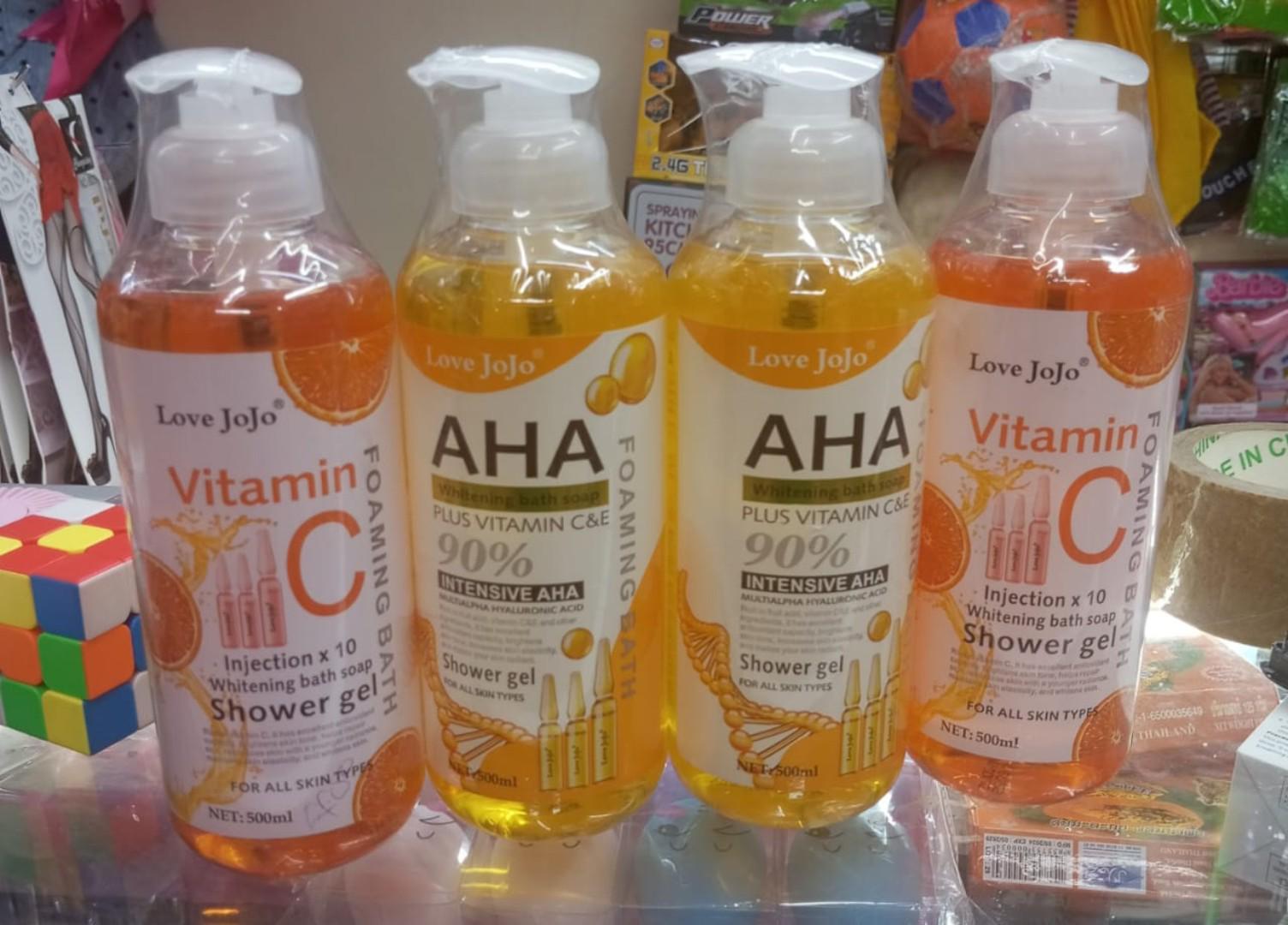 Love Jojo Vitamin C Whitening Bath  Shower gel leaves you skin brighter and even tone